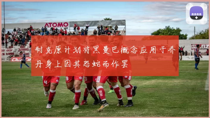 耐克原计划将黑曼巴概念应用于乔丹身上因其恐蛇而作罢